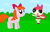 Size: 1024x663 | Tagged: safe, artist:04startycornonline88, apple bloom, earth pony, pony, g4, blank flank, blossom (powerpuff girls), crossover, ponified, the powerpuff girls