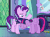 Size: 624x464 | Tagged: safe, screencap, apple bloom, fluttershy, pinkie pie, rainbow dash, rarity, starlight glimmer, twilight sparkle, alicorn, pony, unicorn, fame and misfortune, g4, animated, boop, duo, duo female, female, floppy ears, gif, noseboop, twilight sparkle (alicorn)