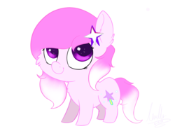 Size: 2732x2048 | Tagged: safe, artist:lav-cavalerie, oc, oc only, oc:stardust, earth pony, pony, chibi, female, high res, mare, simple background, solo, transparent background