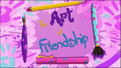 Size: 1920x1080 | Tagged: safe, screencap, equestria girls, g4, my little pony equestria girls: summertime shorts, the art of friendship, title card