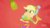 Size: 1366x768 | Tagged: safe, screencap, applejack, equestria girls, g4, my little pony equestria girls: summertime shorts, shake things up!, banana, female, food, pineapple, pineapplejack, solo