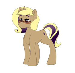 Size: 2804x2753 | Tagged: safe, artist:marukouhai, oc, oc only, oc:fred eredua, pony, unicorn, high res, male, offspring, parent:rarity, parent:trenderhoof, parents:trenderity, simple background, solo, stallion, white background