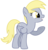 Size: 6180x6502 | Tagged: safe, artist:estories, derpy hooves, pegasus, pony, g4, absurd resolution, female, mare, png, raised hoof, simple background, solo, transparent background, vector