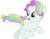 Size: 2300x1800 | Tagged: safe, artist:cheezedoodle96, coconut cream, earth pony, pony, fame and misfortune, g4, my little pony: friendship is magic, .svg available, coconut cute, cute, female, filly, juxtaposition bait, playing, running, simple background, solo, svg, transparent background, vector, windswept mane