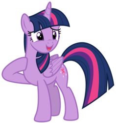 Size: 6154x6500 | Tagged: safe, artist:estories, twilight sparkle, alicorn, pony, g4, absurd resolution, female, folded wings, mare, simple background, solo, transparent background, twilight sparkle (alicorn), vector