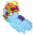 Size: 752x804 | Tagged: safe, artist:bezziie, rainbow dash, pony, g4, base used, blushing, female, floral head wreath, flower, simple background, solo, transparent background