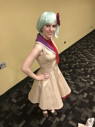 Size: 4032x3024 | Tagged: source needed, safe, artist:karencosplay, coco pommel, human, bronycon, bronycon 2017, g4, clothes, cosplay, costume, irl, irl human, karencosplays, photo, solo