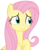 Size: 2263x2834 | Tagged: safe, artist:sketchmcreations, fluttershy, pony, fame and misfortune, g4, cute, female, high res, raised hoof, shyabetes, simple background, smiling, solo, transparent background, vector