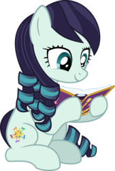 Size: 5328x7878 | Tagged: safe, artist:jhayarr23, coloratura, earth pony, pony, fame and misfortune, g4, absurd resolution, book, female, rara, reading, simple background, solo, transparent background
