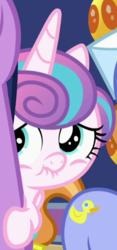 Size: 289x620 | Tagged: safe, screencap, princess flurry heart, pony, a flurry of emotions, g4, cropped, scrunchy face