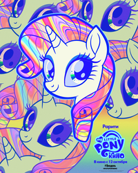 Size: 1638x2048 | Tagged: safe, rarity, pony, unicorn, g4, my little pony: the movie, official, female, my little pony logo, poster, russian, solo