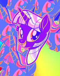 Size: 1638x2048 | Tagged: safe, twilight sparkle, alicorn, pony, g4, my little pony: the movie, official, color porn, female, poster, solo, twilight sparkle (alicorn)