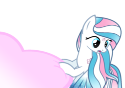 Size: 1112x786 | Tagged: safe, artist:duyguusss, star catcher, pony, g3, base used, cloud, female, g3 to g4, g3betes, generation leap, simple background, solo, transparent background