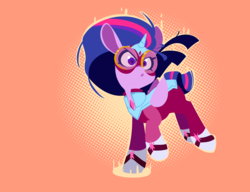 Size: 6500x5000 | Tagged: safe, artist:lilfunkman, artist:sourspot, twilight sparkle, alicorn, pony, g4, absurd resolution, clothes, collaboration, costume, female, goggles, mare, masked matter-horn costume, power ponies, solo, twilight sparkle (alicorn)