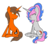 Size: 1126x1004 | Tagged: safe, artist:razorsketches, artist:whoovespon3, oc, oc only, oc:digital sketch, oc:razorsketches, pony, unicorn, collaboration, get, simple background, smiling, transparent background