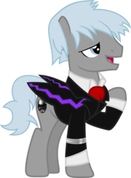 Size: 6100x8310 | Tagged: safe, artist:xboomdiersx, pony, absurd resolution, clothes, male, pokémon, ponified, simple background, solo, stallion, steven stone, transparent background, vector