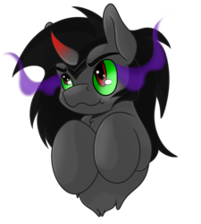 Size: 783x870 | Tagged: safe, artist:wulfanite, king sombra, pony, g4, antagonist, cute, simple background, sombradorable, transparent background