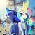 Size: 2160x2160 | Tagged: safe, artist:bellheller, princess celestia, princess luna, alicorn, pony, two best sisters play, g4, 10mm pistol, clothes, duo, fallout 4, gun, hand, high res, jumpsuit, magic, magic hands, matt (tbfp), muna, no trigger discipline, pat (tbfp), patlestia, super best friends play, telekinesis, this will end in death, too dumb to live, two best friends play, vault suit, weapon