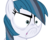 Size: 744x588 | Tagged: safe, artist:user-434, oc, oc only, oc:kamino storm, pony, angry, do i look angry, female, mare, simple background, solo, transparent background