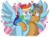 Size: 2732x2048 | Tagged: safe, artist:peanutcat62, quibble pants, rainbow dash, earth pony, pegasus, pony, g4, stranger than fan fiction, female, heart, heart eyes, high res, male, ship:quibbledash, shipping, simple background, straight, transparent background, wingding eyes