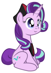 Size: 1824x2596 | Tagged: safe, artist:aaronmk, starlight glimmer, pony, unicorn, g4, cute, female, glimmerbetes, mare, simple background, sitting, solo, transparent background, vector