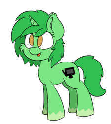 Size: 694x772 | Tagged: safe, artist:keplerspacepony, oc, oc only, oc:pisty, pony, unicorn, simple background, tongue out, transparent background