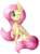 Size: 2208x3000 | Tagged: safe, artist:zakremciajkamala, fluttershy, pegasus, pony, g4, cute, female, high res, mare, one eye closed, raised hoof, shyabetes, simple background, solo, tongue out, transparent background, wink