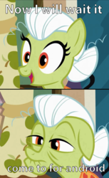 Size: 778x1268 | Tagged: safe, granny smith, earth pony, pony, g4, grammar error, meme, young granny smith, younger