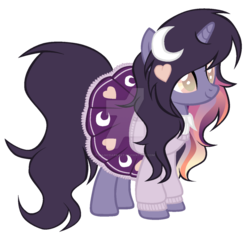 Size: 1024x969 | Tagged: safe, artist:magicdarkart, oc, oc only, pony, unicorn, base used, clothes, cute, female, mare, simple background, skirt, solo, sweater, transparent background, watermark