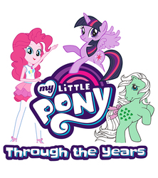 Size: 600x676 | Tagged: safe, minty (g1), pinkie pie, twilight sparkle, alicorn, equestria girls, g1, g4, my little pony equestria girls: better together, official, cardboard twilight, geode of sugar bombs, my little pony, my little pony logo, my little pony through the years, new outfit, pony history, simple background, special face, stock vector, twilight sparkle (alicorn), white background
