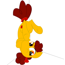 Size: 960x960 | Tagged: artist needed, safe, oc, oc only, oc:khakislacks, earth pony, pony, awkward pose, bored, face down ass up, grump, male, simple background, solo, stallion, white background