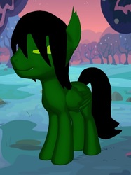 Size: 435x583 | Tagged: safe, artist:didgereethebrony, oc, oc only, oc:taipan, pony, digital art, model, solo