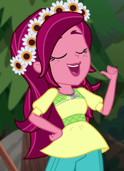 Size: 522x720 | Tagged: safe, screencap, gloriosa daisy, equestria girls, g4, my little pony equestria girls: legend of everfree, cropped, magical geodes