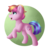 Size: 2000x2000 | Tagged: safe, artist:spirit-dude, toola roola, earth pony, pony, fame and misfortune, g4, female, filly, high res, open mouth, smiling, solo