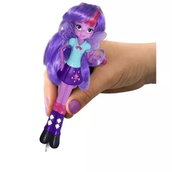 Size: 450x450 | Tagged: safe, twilight sparkle, equestria girls, g4, doll, female, irl, merchandise, pen, photo, toy