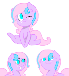 Size: 1868x2048 | Tagged: safe, artist:pixel_berry, oc, oc only, oc:pastel macaron, earth pony, pony, base used, cute, female, filly, freckles, simple background, solo