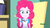 Size: 1280x720 | Tagged: safe, screencap, pinkie pie, equestria girls, g4, my little pony equestria girls: summertime shorts, the art of friendship, >:), >:d, apron, bracelet, clothes, easel, evil smile, grin, happy, jewelry, paintbrush, smiling, smirk