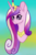 Size: 400x600 | Tagged: safe, artist:saltiesthoney, princess cadance, alicorn, pony, g4, blushing, bust, female, heart eyes, portrait, smiling, solo, wingding eyes