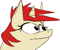 Size: 791x669 | Tagged: safe, artist:emberkaese, oc, oc only, oc:velvet pastry, pony, crash bandicoot (series), meme, woah, woah (meme)