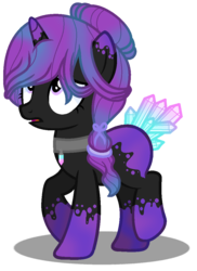 Size: 768x1056 | Tagged: safe, artist:cindystarlight, oc, oc only, oc:crystal lee, original species, pony, base used, female, mare, simple background, solo, transparent background, walking