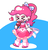 Size: 950x1000 | Tagged: safe, artist:chch, pinkie pie, earth pony, pony, g4, cute, food, ice cream, studentpinkie