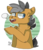 Size: 1286x1484 | Tagged: safe, artist:peanutcat62, quibble pants, earth pony, pony, g4, abstract background, male, simple background, solo, speech bubble, transparent background