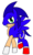 Size: 316x525 | Tagged: safe, artist:spyrofan00lover, pony, male, ponified, solo, sonic the hedgehog, sonic the hedgehog (series)