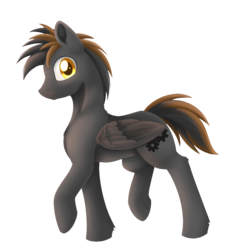 Size: 1377x1443 | Tagged: safe, artist:dusthiel, oc, oc only, oc:gearshift, pegasus, pony, male, simple background, solo, stallion, transparent background, walking