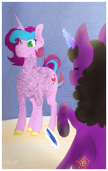 Size: 800x1262 | Tagged: safe, artist:laps-sp, oc, oc only, oc:artsy fantasy, unnamed oc, pony, unicorn, female, mare, pencil