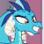 Size: 720x720 | Tagged: safe, edit, edited screencap, screencap, princess ember, dragon, g4, triple threat, animated, attack eyebrows, eyebrow wiggle, eyebrows, female, gif, implying, out of context, raised eyebrow, reaction image, smiling, solo, zoomed in
