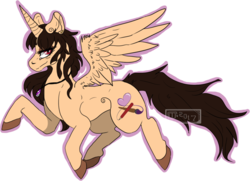 Size: 1024x740 | Tagged: safe, artist:down-town-massacre, oc, oc only, oc:spring beauty, alicorn, pony, alicorn oc, looking at you