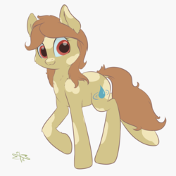 Size: 1800x1800 | Tagged: safe, artist:malwinters, oc, oc only, oc:rivulet, earth pony, pony, commission, female, mare, solo