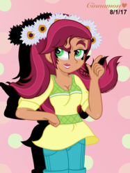 Size: 2048x2732 | Tagged: safe, artist:cinnamon-swirls, gloriosa daisy, equestria girls, g4, female, high res, solo