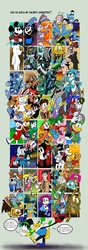 Size: 531x1501 | Tagged: safe, artist:manicmagician, discord, oc, g4, aladdin, animaniacs, barely pony related, bean the dynamite, bone (comic), bugs bunny, courage the cowardly dog, crossover, dr. nefarious, ed edd n eddy, favorite character collection, foster's home for imaginary friends, glados, gravity falls, harvey beaks, helga pataki, hey arnold, homestar runner, inspector gadget, jumpstart, male, mickey mouse, nicole watterson, oswald the lucky rabbit, pajama sam, papyrus (undertale), portal (valve), ratchet and clank, rayman, sam and max, sans (undertale), shard the metal sonic, slappy squirrel, sonic the hedgehog (series), the amazing world of gumball, the grim adventures of billy and mandy, twin peaks, undertale, wall-e, wander (wander over yonder), wander over yonder, we bare bears, winnie the pooh